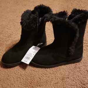 Cat & Jack girls side zip boots